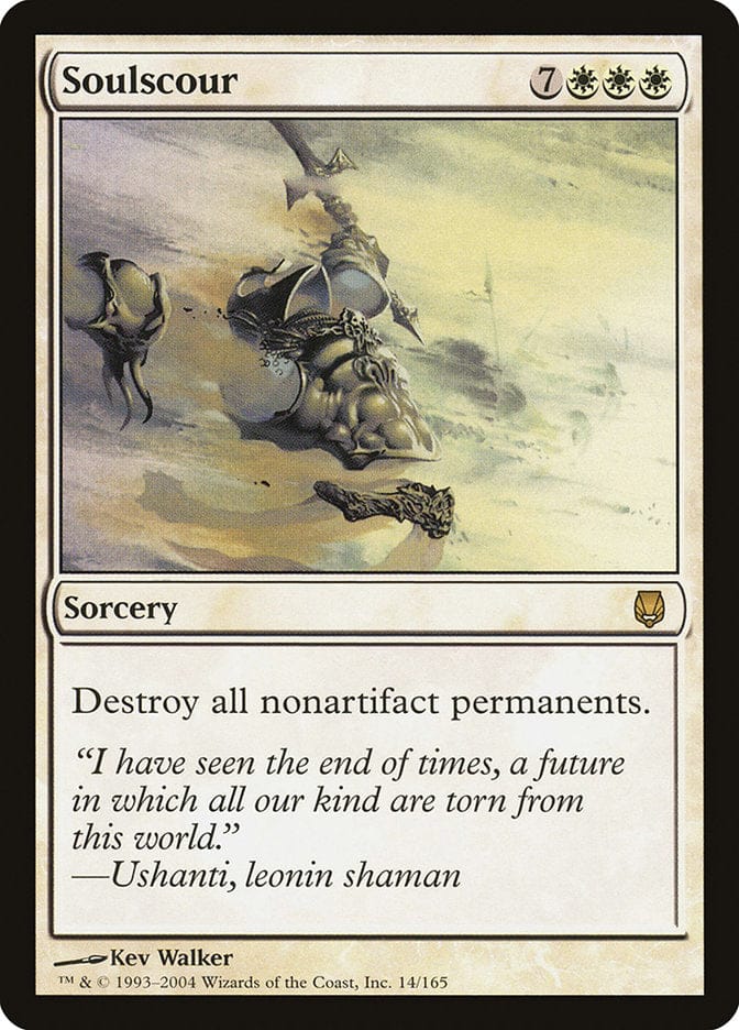 Soulscour [Darksteel] Magic: The Gathering