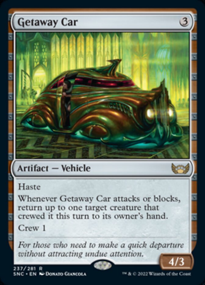 Getaway Car [Streets of New Capenna] Magic: The Gathering