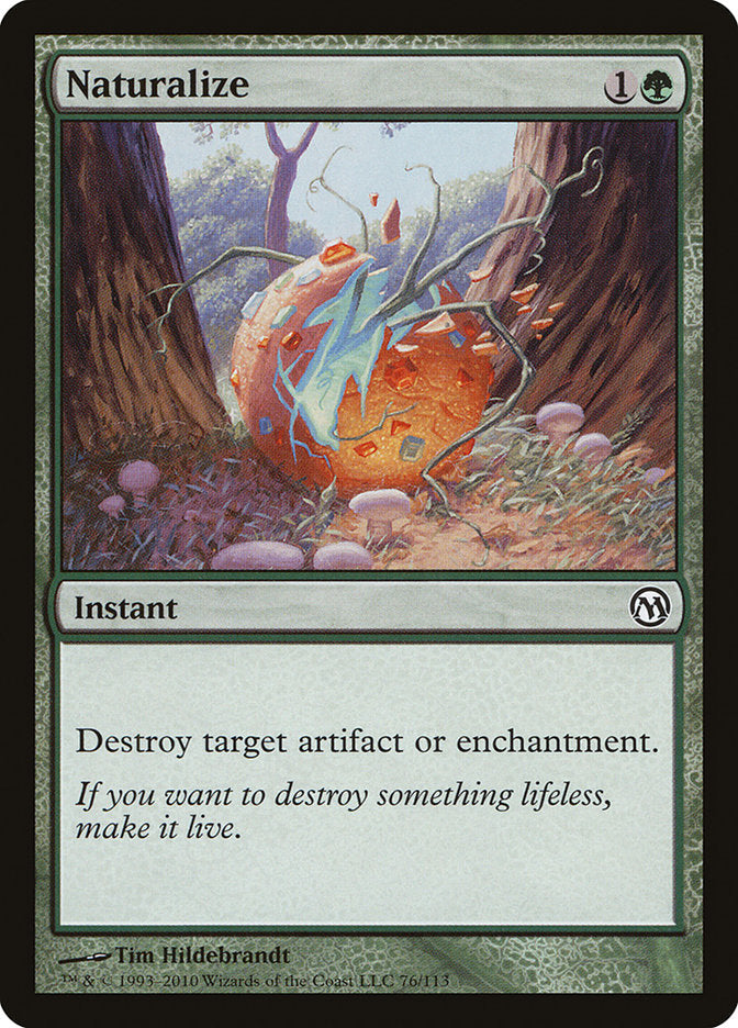Naturalize [Duels of the Planeswalkers] Magic: The Gathering