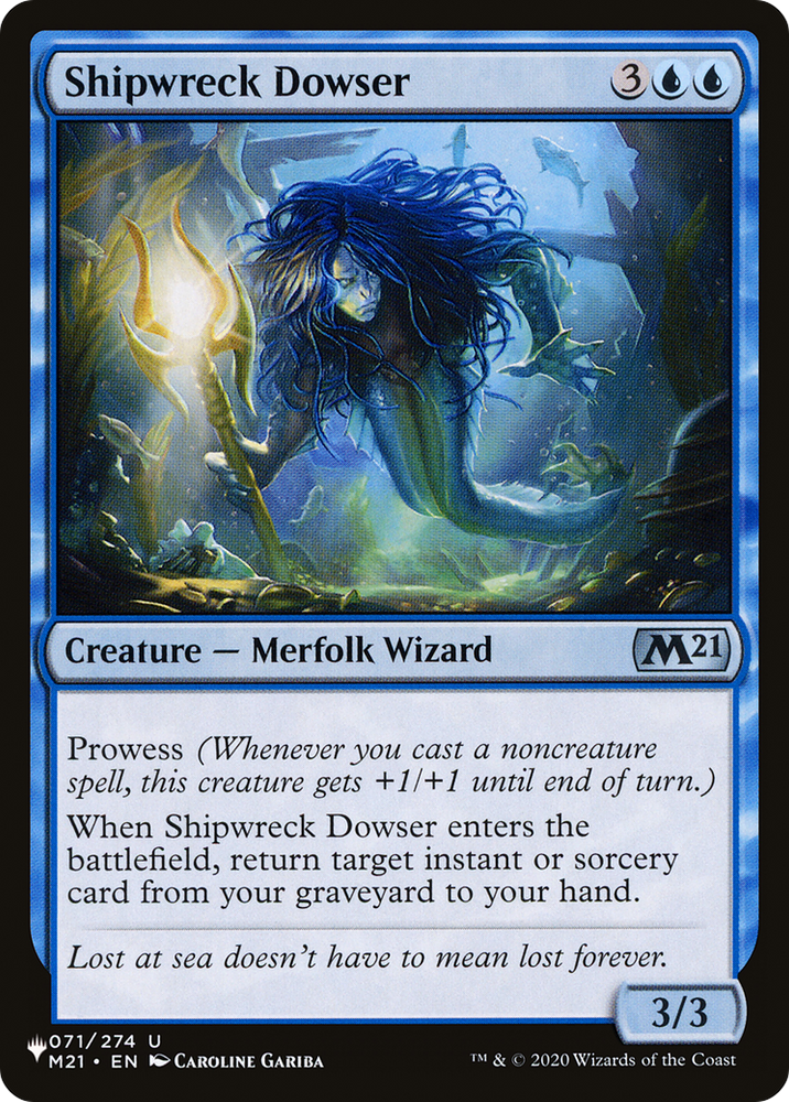 Shipwreck Dowser [The List] Magic: The Gathering