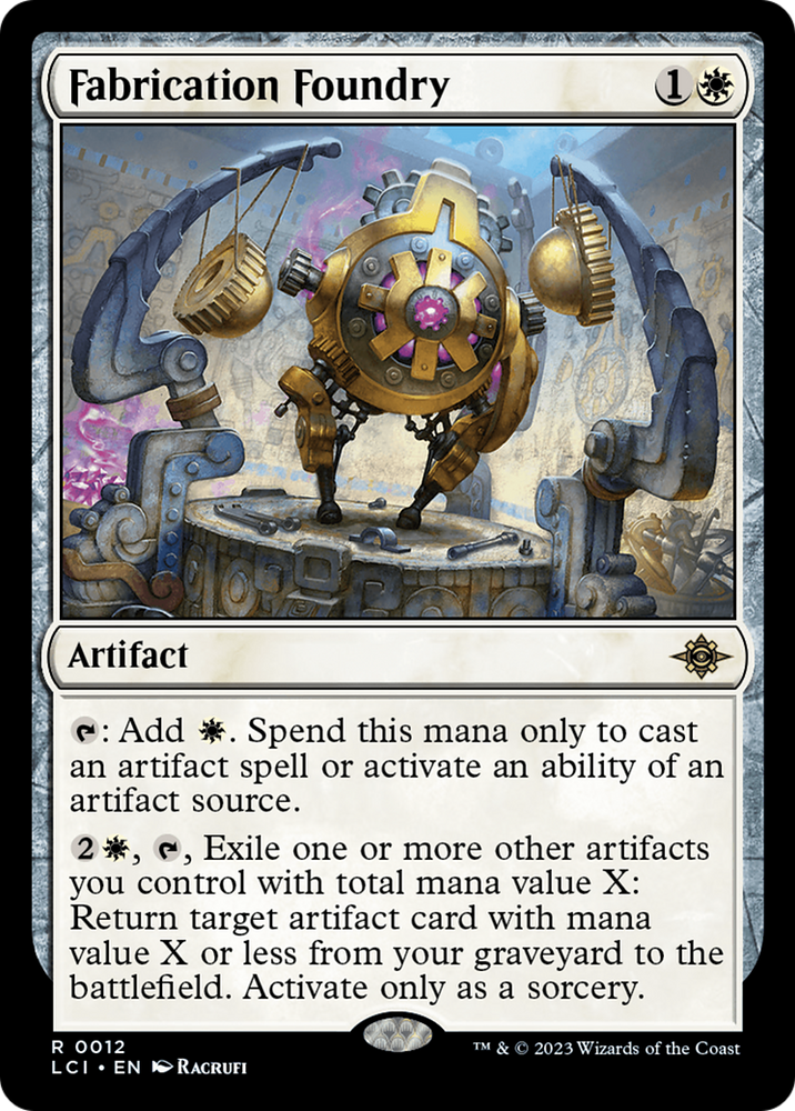 Fabrication Foundry [The Lost Caverns of Ixalan] Magic: The Gathering