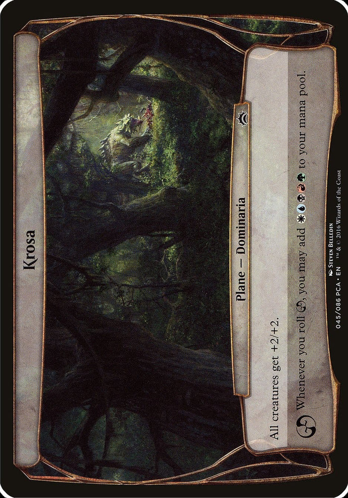 Krosa (Planes) [Planechase Anthology Planes] Magic: The Gathering