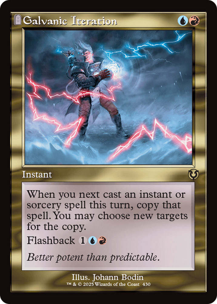 Galvanic Iteration (Retro Frame) [Innistrad Remastered] Magic: The Gathering