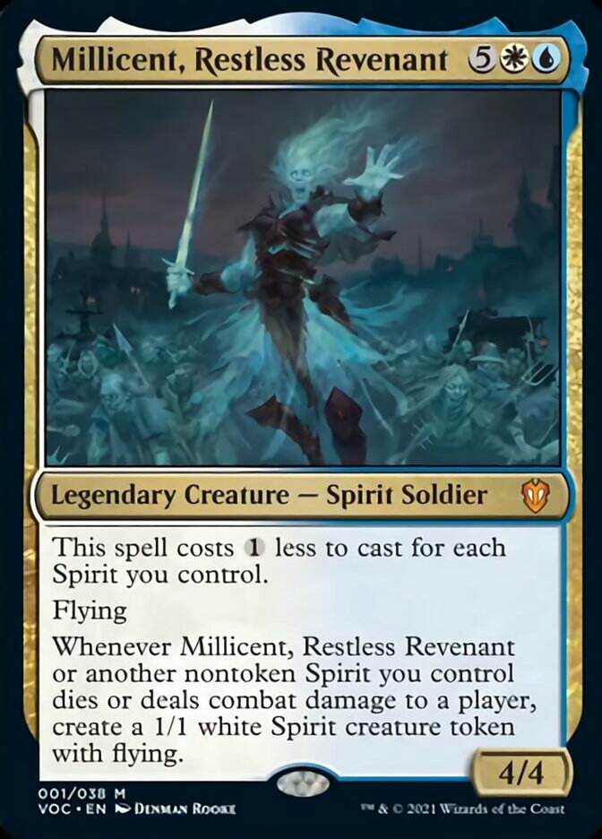 Millicent, Restless Revenant (Display Commander) [Innistrad: Crimson Vow Commander] Magic: The Gathering