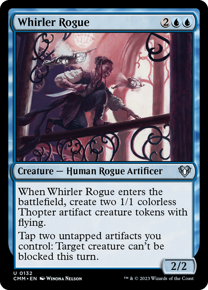 Whirler Rogue [Commander Masters] Magic: The Gathering