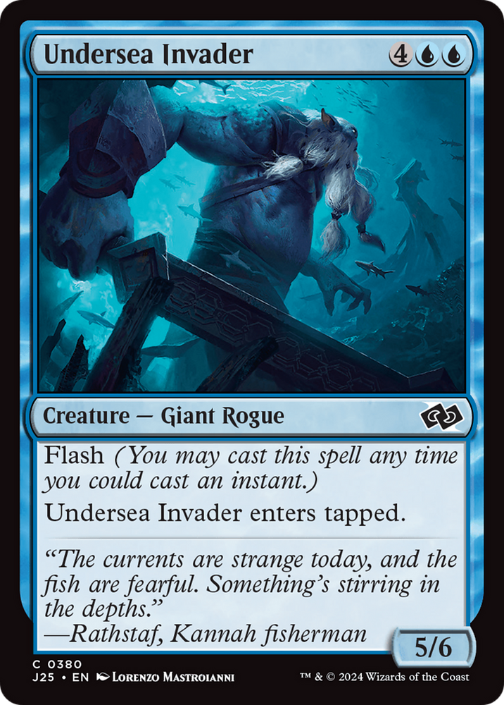 Undersea Invader [Foundations Jumpstart] Magic: The Gathering