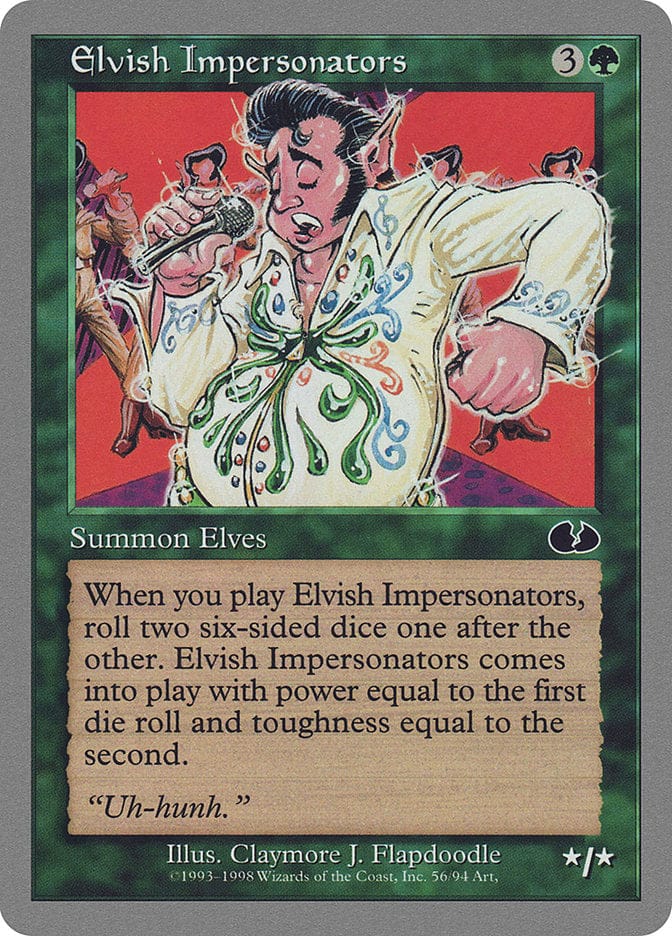 Elvish Impersonators [Unglued] Magic: The Gathering