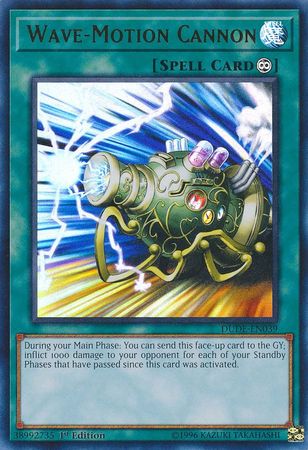 Wave-Motion Cannon [DUDE-EN039] Ultra Rare - Yugioh Cards For Your TCG Needs!