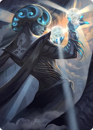 Queza, Augur of Agonies Art Card [Streets of New Capenna Art Series] Magic: The Gathering