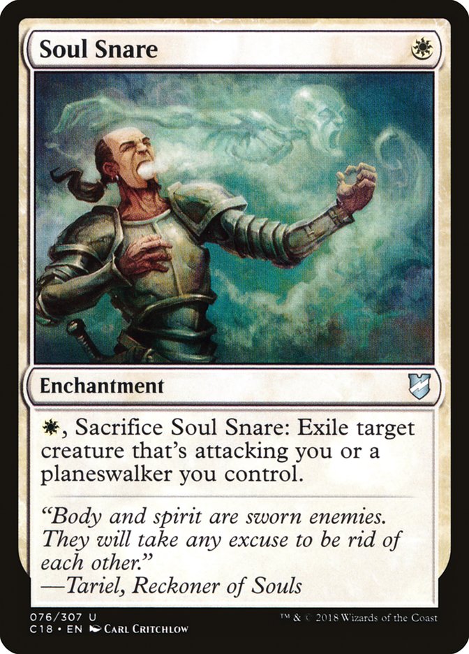 Soul Snare [Commander 2018] Magic: The Gathering