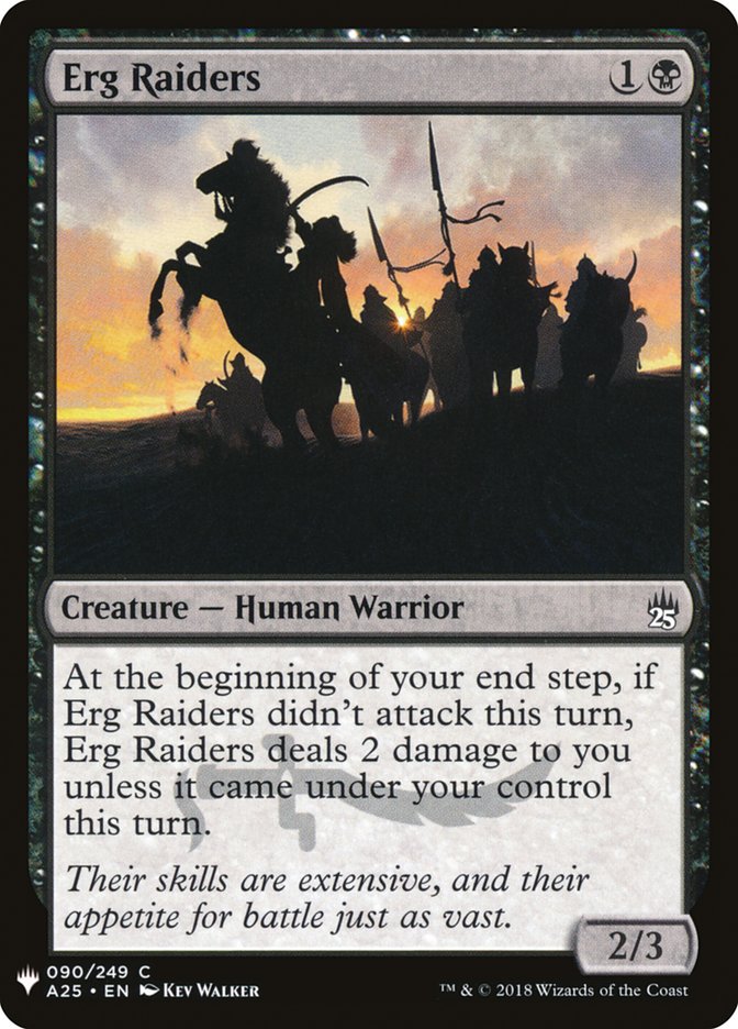 Erg Raiders [Mystery Booster] Magic: The Gathering