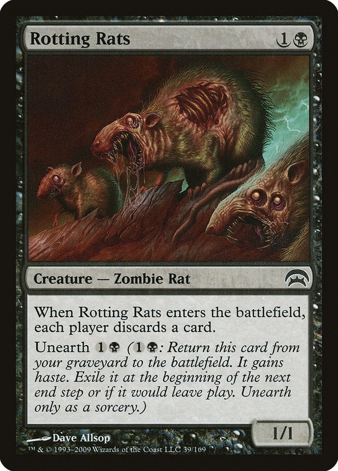 Rotting Rats [Planechase] Magic: The Gathering