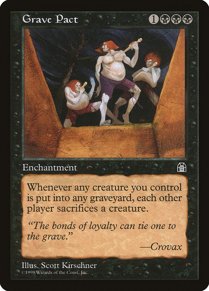 Grave Pact [Stronghold] Magic: The Gathering