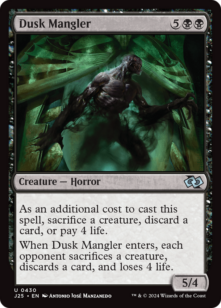 Dusk Mangler [Foundations Jumpstart] Magic: The Gathering