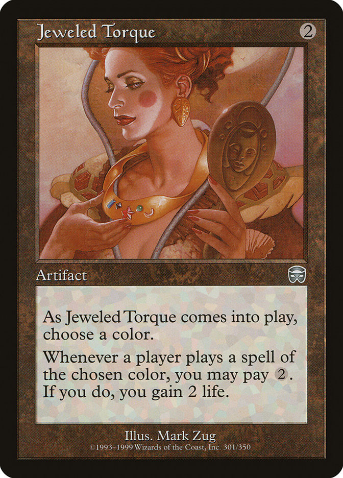 Jeweled Torque [Mercadian Masques] Magic: The Gathering