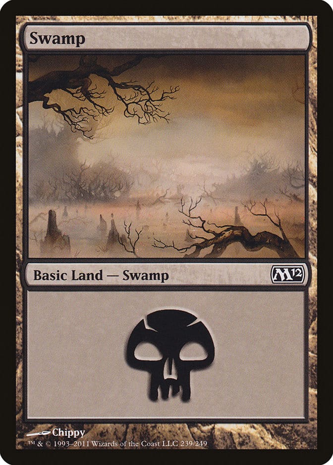 Swamp (239) [Magic 2012] Magic: The Gathering