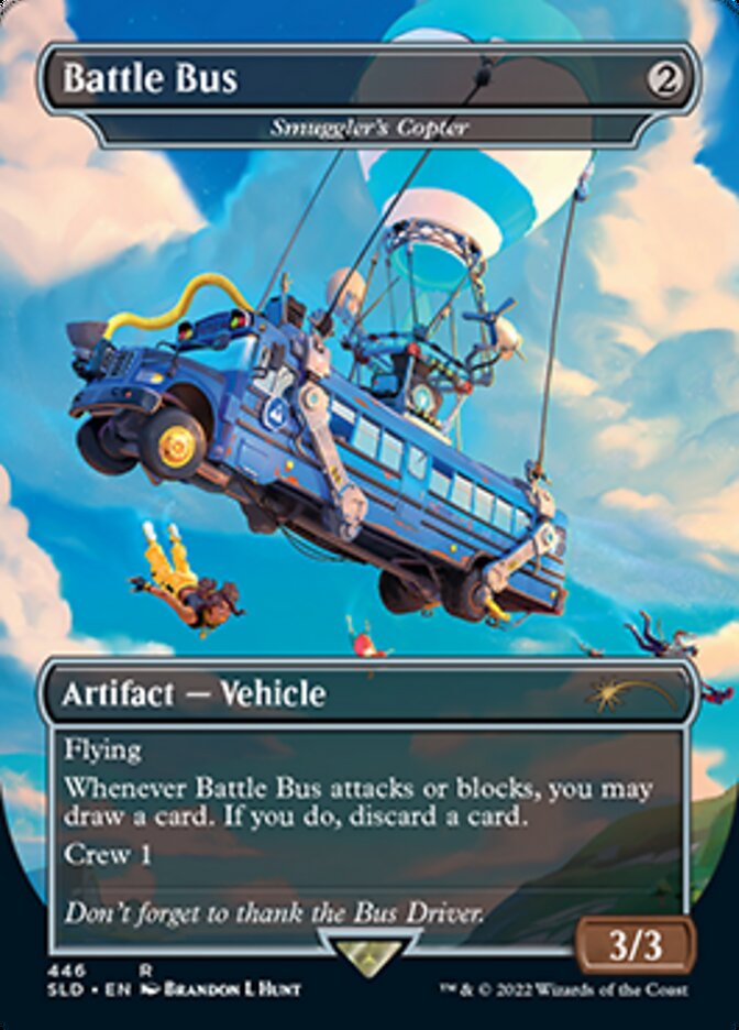 Smuggler's Copter - Battle Bus [Secret Lair Drop Series] Magic: The Gathering
