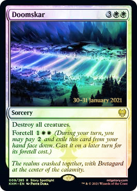Doomskar [Kaldheim Prerelease Promos] Magic: The Gathering