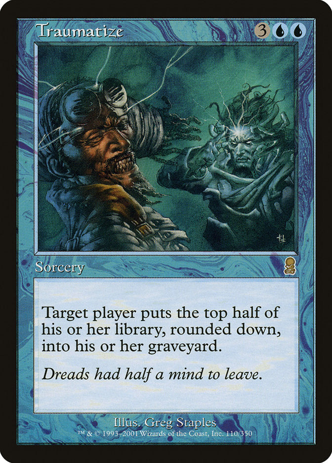 Traumatize [Odyssey] Magic: The Gathering