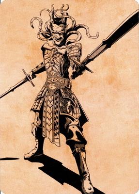 Zevlor, Elturel Exile Art Card (78) [Commander Legends: Battle for Baldur's Gate Art Series] Magic: The Gathering