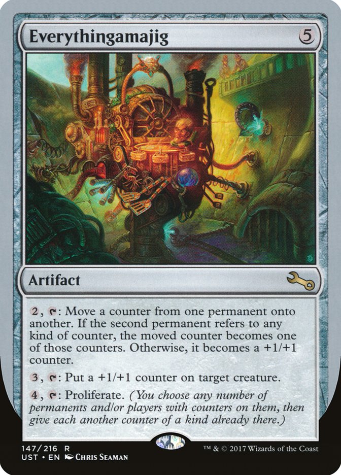 Everythingamajig ("Move a Counter") [Unstable] Magic: The Gathering