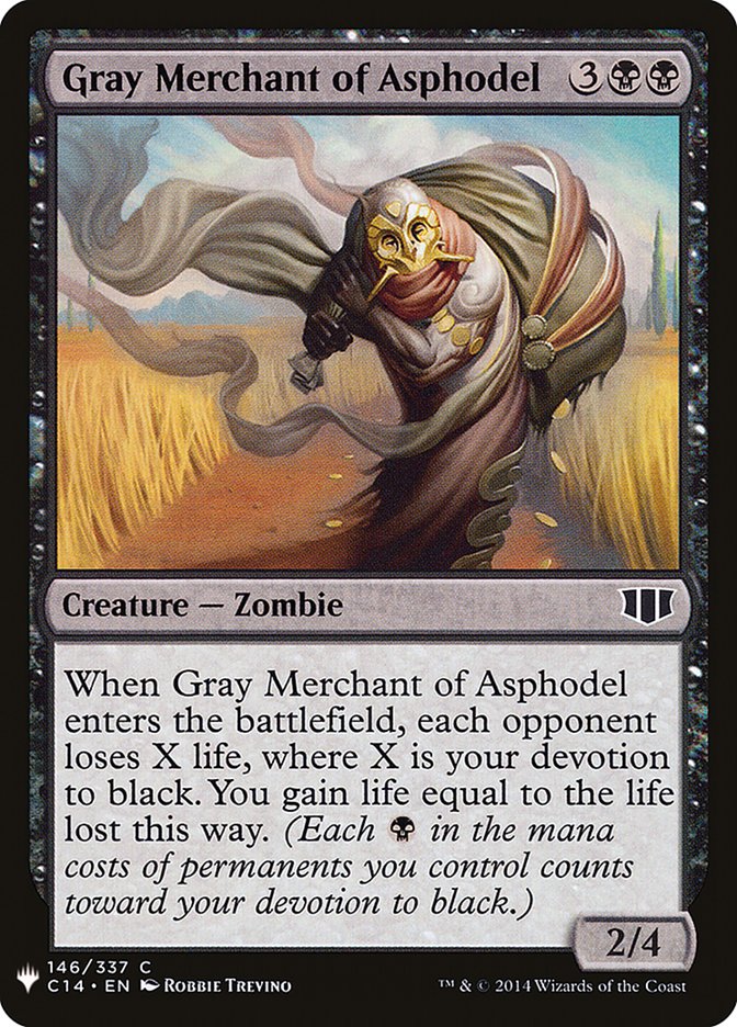 Gray Merchant of Asphodel [Mystery Booster] Magic: The Gathering