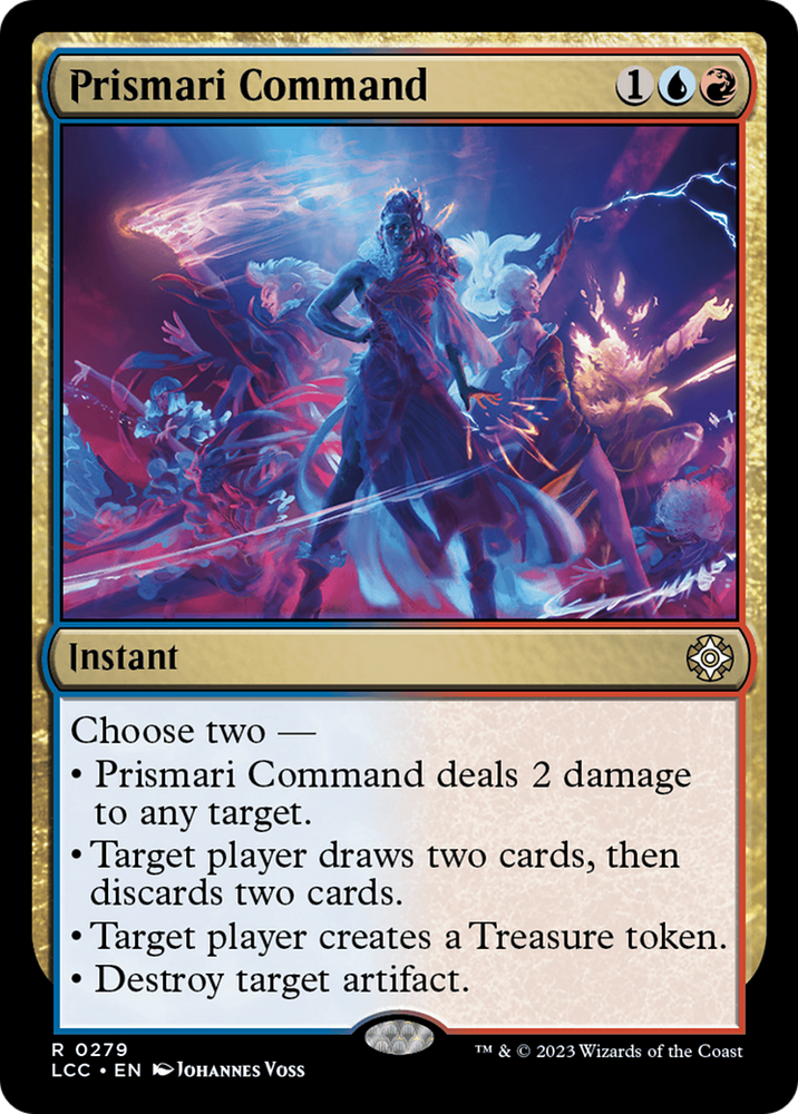 Prismari Command [The Lost Caverns of Ixalan Commander] Magic: The Gathering