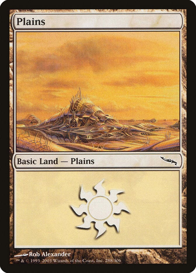Plains (288) [Mirrodin] Magic: The Gathering