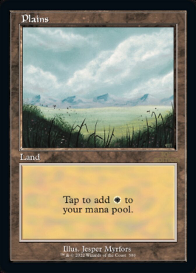 Plains (Retro) (580) [30th Anniversary Edition] Magic: The Gathering