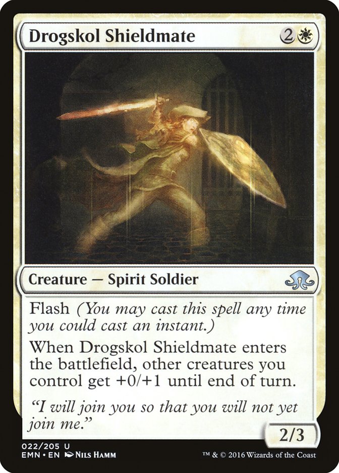 Drogskol Shieldmate [Eldritch Moon] Magic: The Gathering