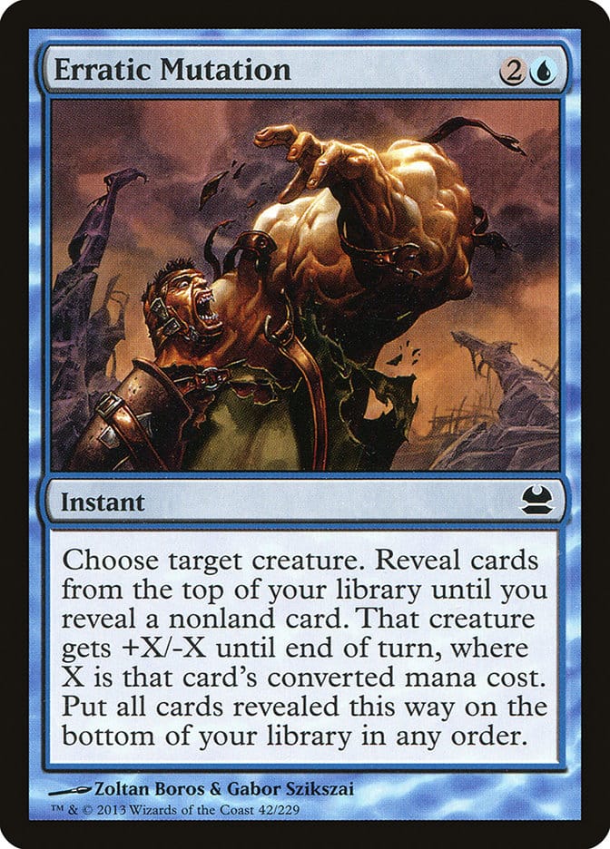 Erratic Mutation [Modern Masters] Magic: The Gathering