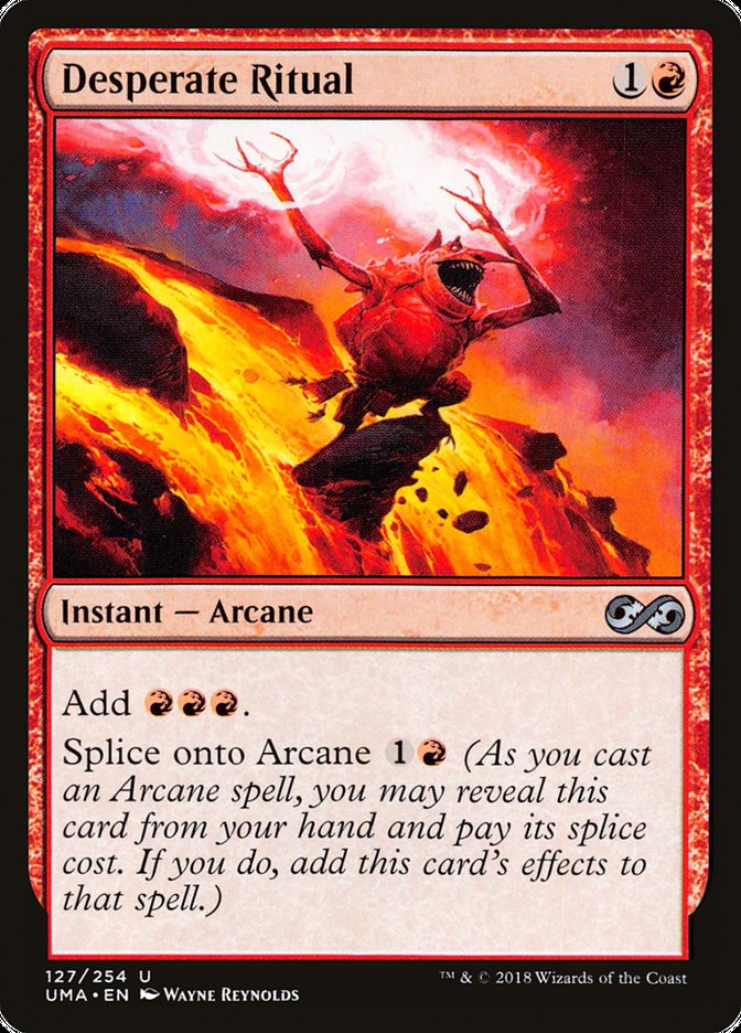 Desperate Ritual [Ultimate Masters] Magic: The Gathering