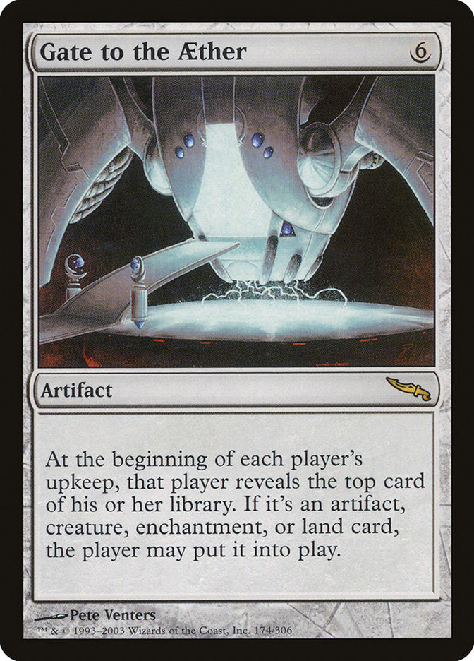Gate to the Aether [Mirrodin] Magic: The Gathering