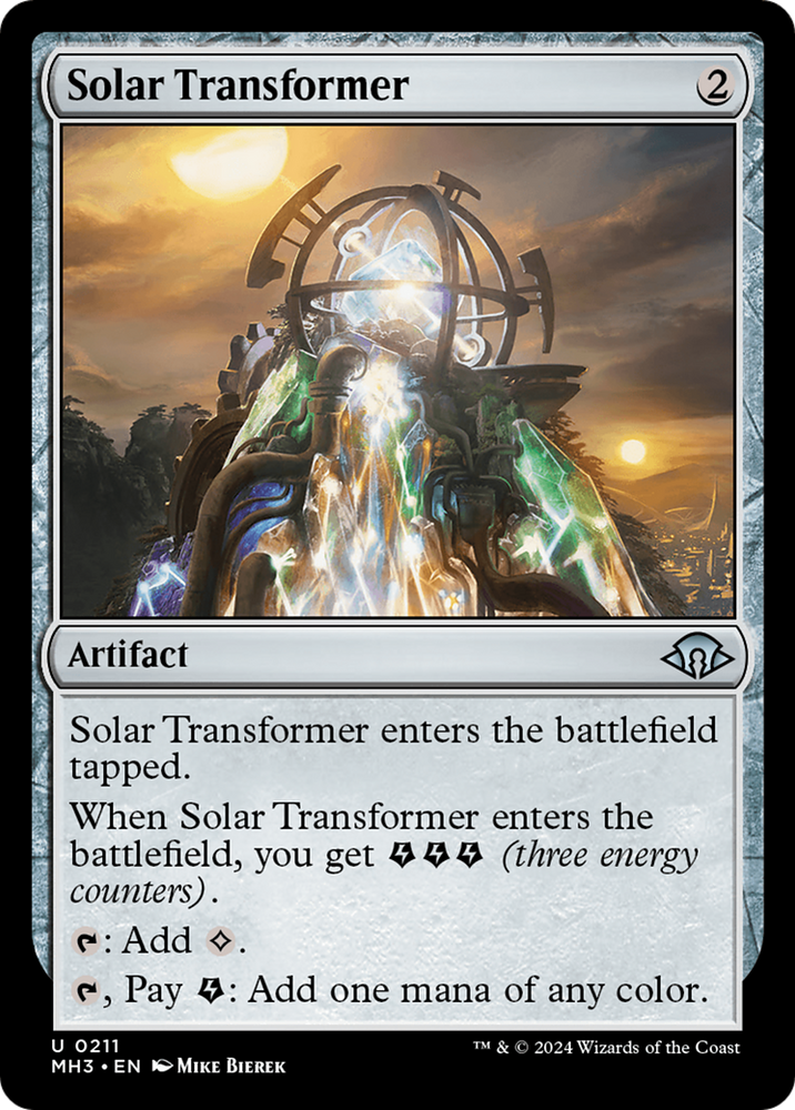 Solar Transformer [Modern Horizons 3] Magic: The Gathering