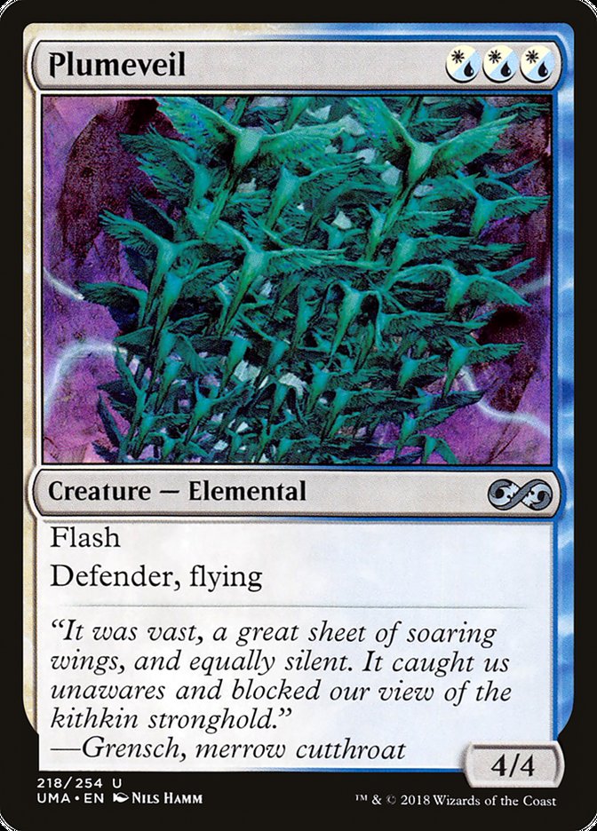 Plumeveil [Ultimate Masters] Magic: The Gathering