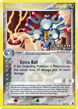 Holon's Magneton (22/113) (Stamped) [EX: Delta Species] Pokémon