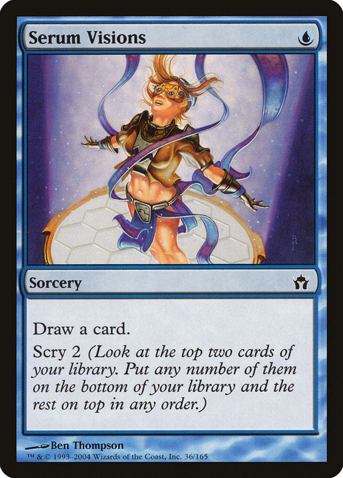 Serum Visions [Fifth Dawn] Magic: The Gathering