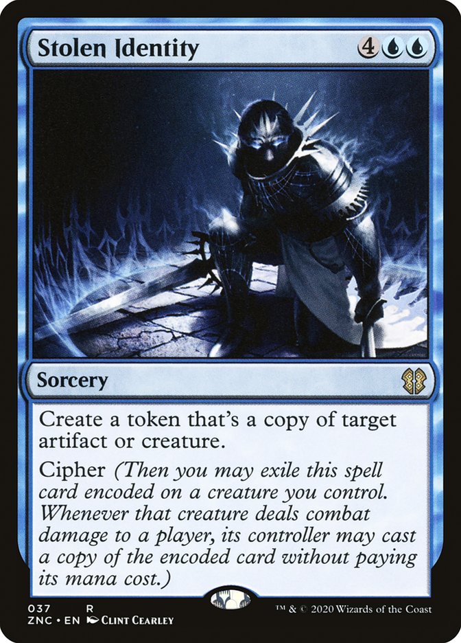 Stolen Identity [Zendikar Rising Commander] Magic: The Gathering