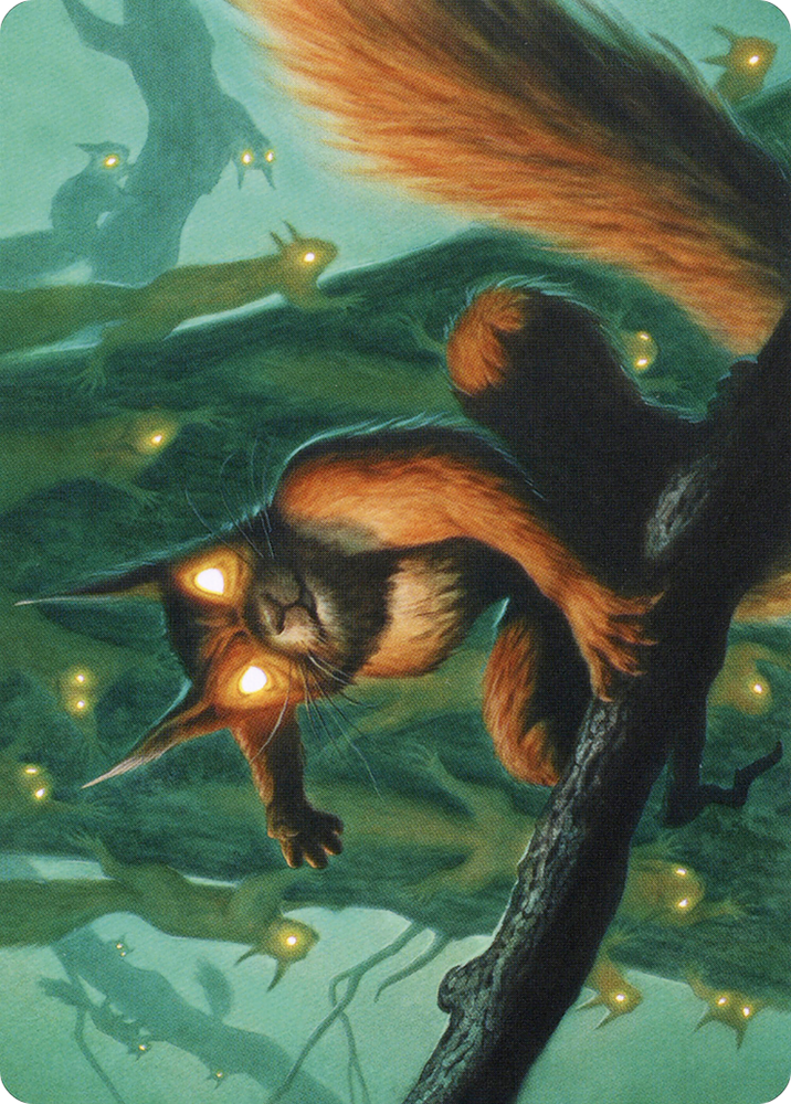 Chatterstorm Art Card [Modern Horizons 2 Art Series] Magic: The Gathering