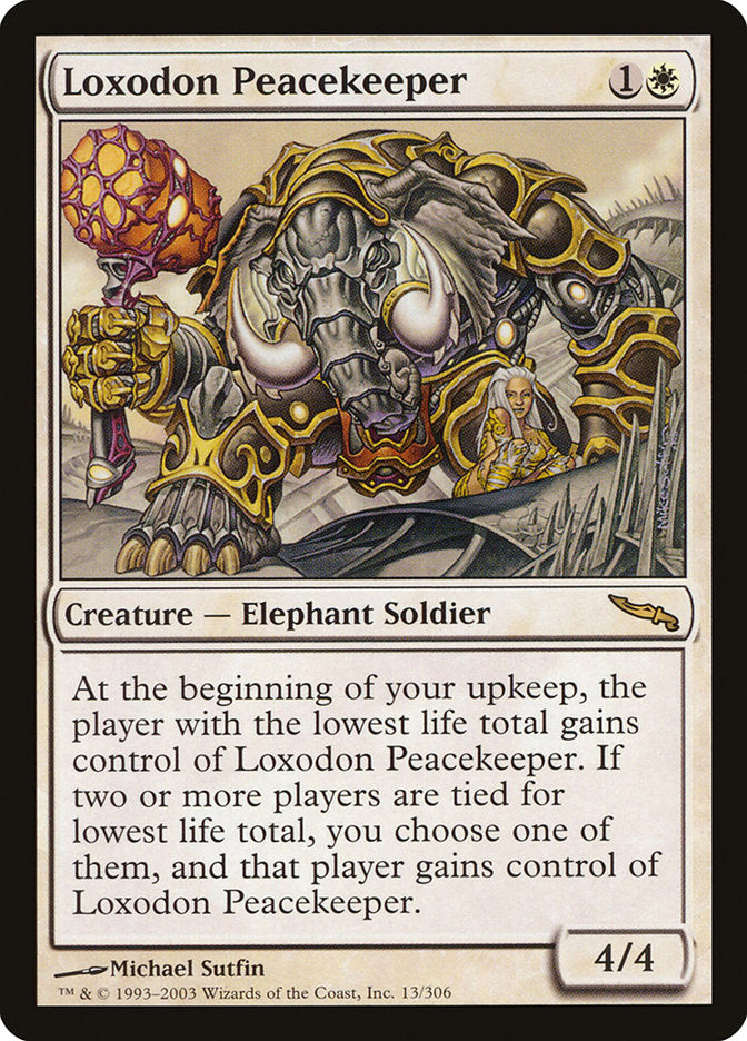 Loxodon Peacekeeper [Mirrodin] Magic: The Gathering