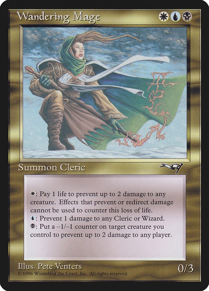 Wandering Mage [Alliances] Magic: The Gathering