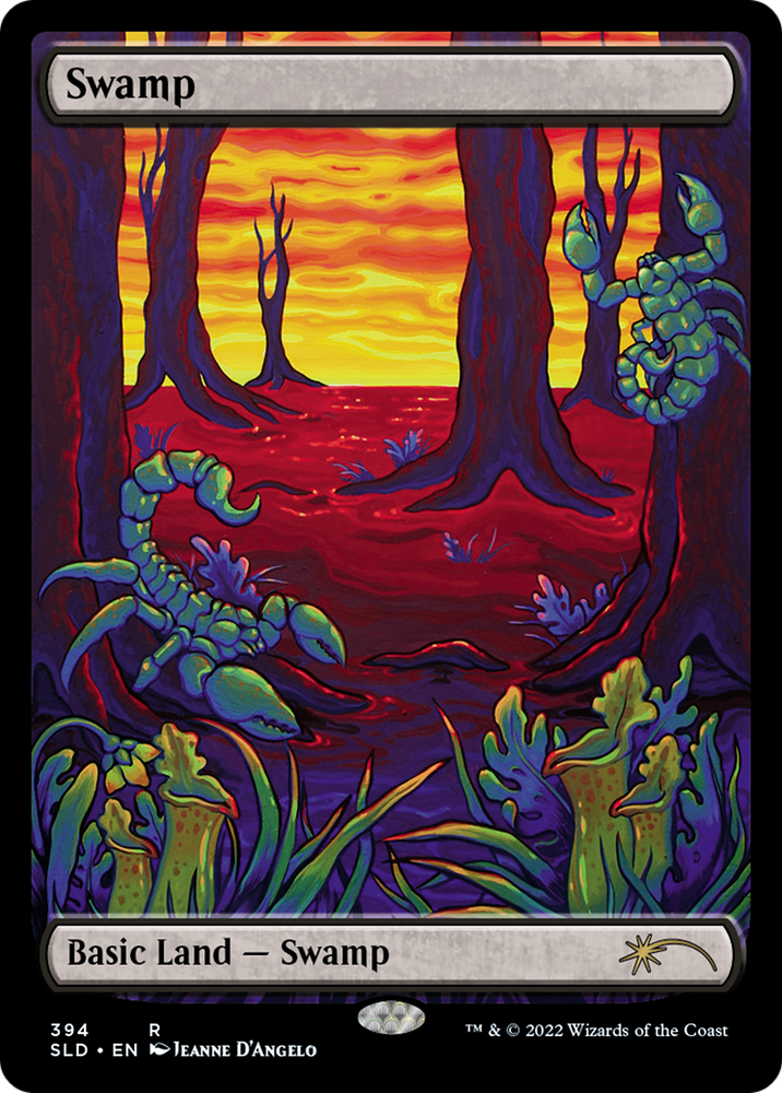 Swamp (394) [Secret Lair Drop Series] Magic: The Gathering