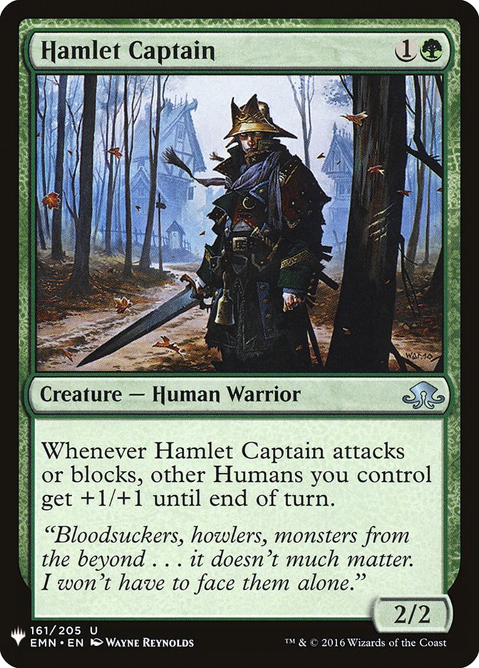 Hamlet Captain [Mystery Booster] Magic: The Gathering