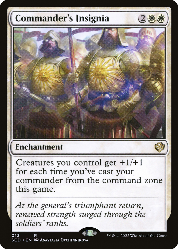 Commander's Insignia [Starter Commander Decks] Magic: The Gathering