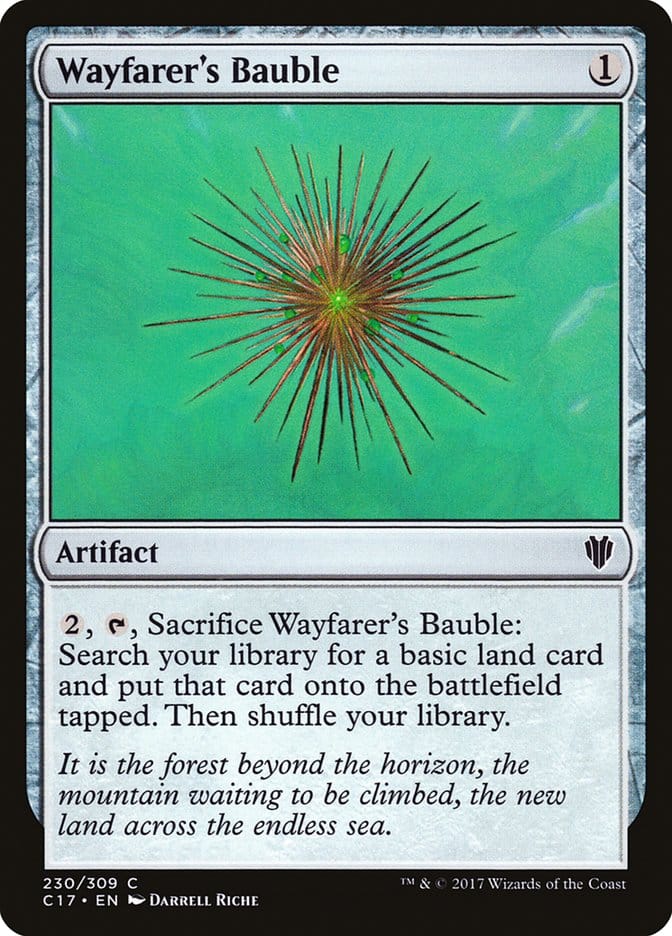 Wayfarer's Bauble [Commander 2017] Magic: The Gathering