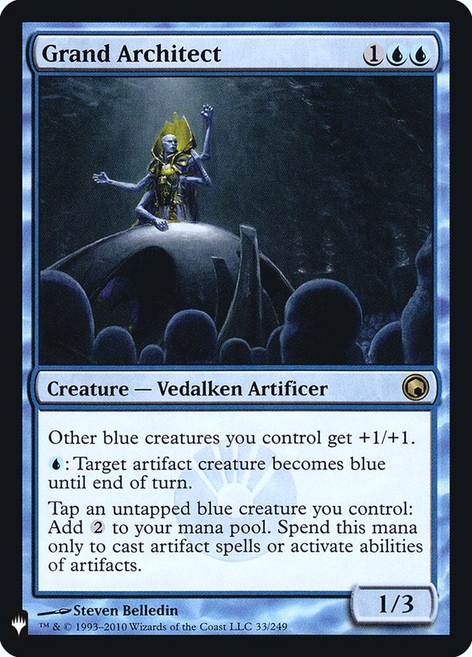 Grand Architect [Mystery Booster] Magic: The Gathering