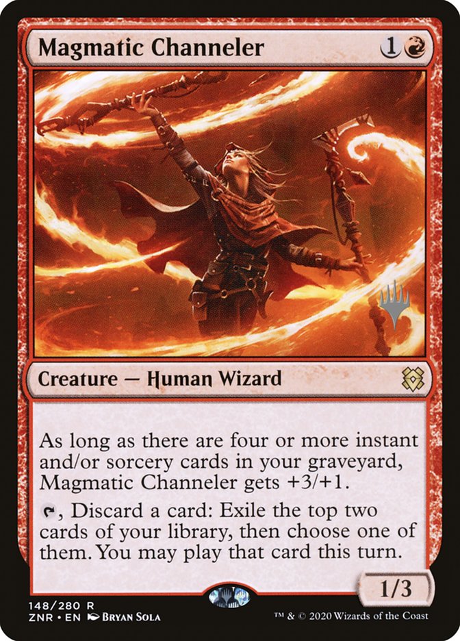Magmatic Channeler (Promo Pack) [Zendikar Rising Promos] Magic: The Gathering