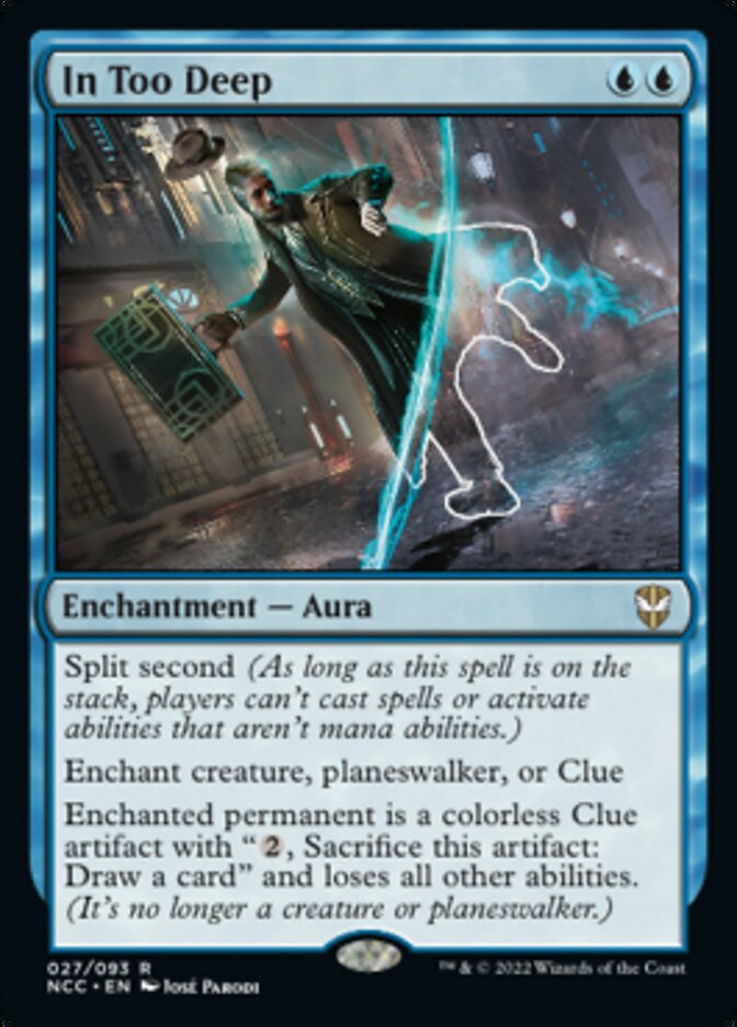 In Too Deep [Streets of New Capenna Commander] Magic: The Gathering