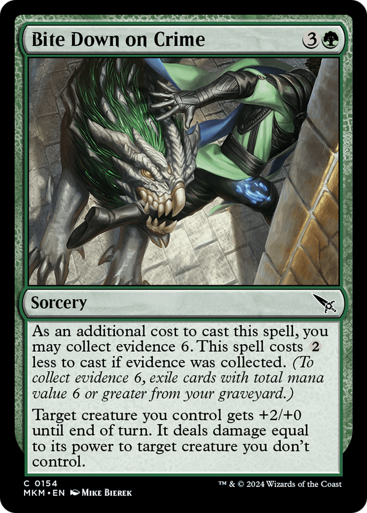 Bite Down on Crime [Murders at Karlov Manor] Magic: The Gathering