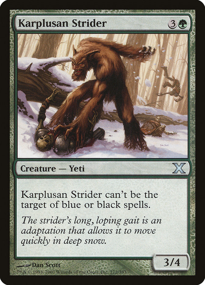 Karplusan Strider [Tenth Edition] Magic: The Gathering